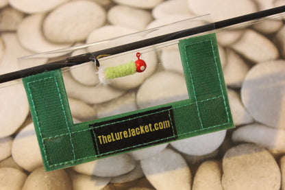 The Lure Jacket "Minnow" 4-Pack-Grn/Blue 5" x 4"