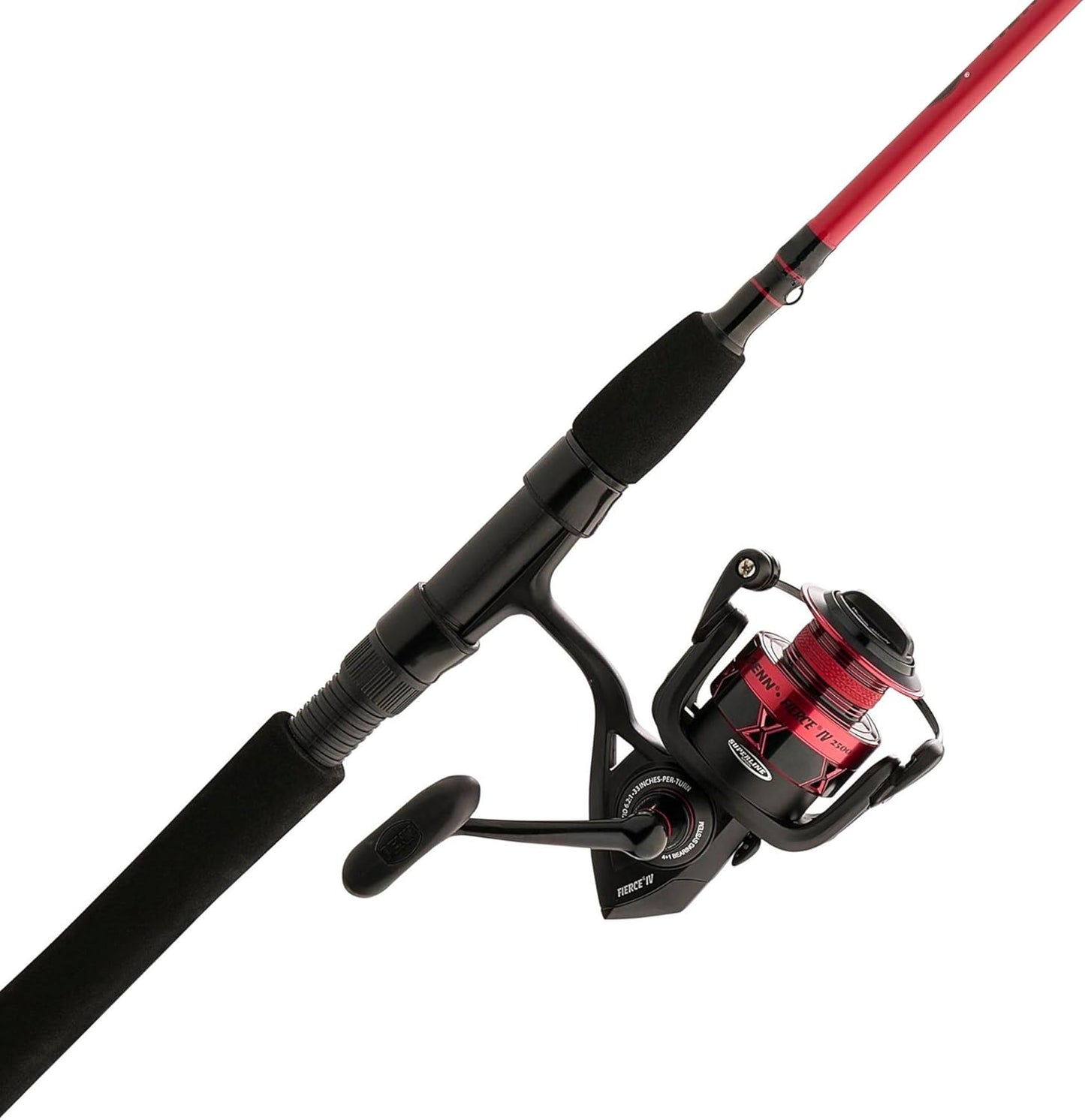 Penn FRCIV6000902MH Fierce IV 9' 2P 15-50lb 1 - 3oz Spinning Rod Reel Combo