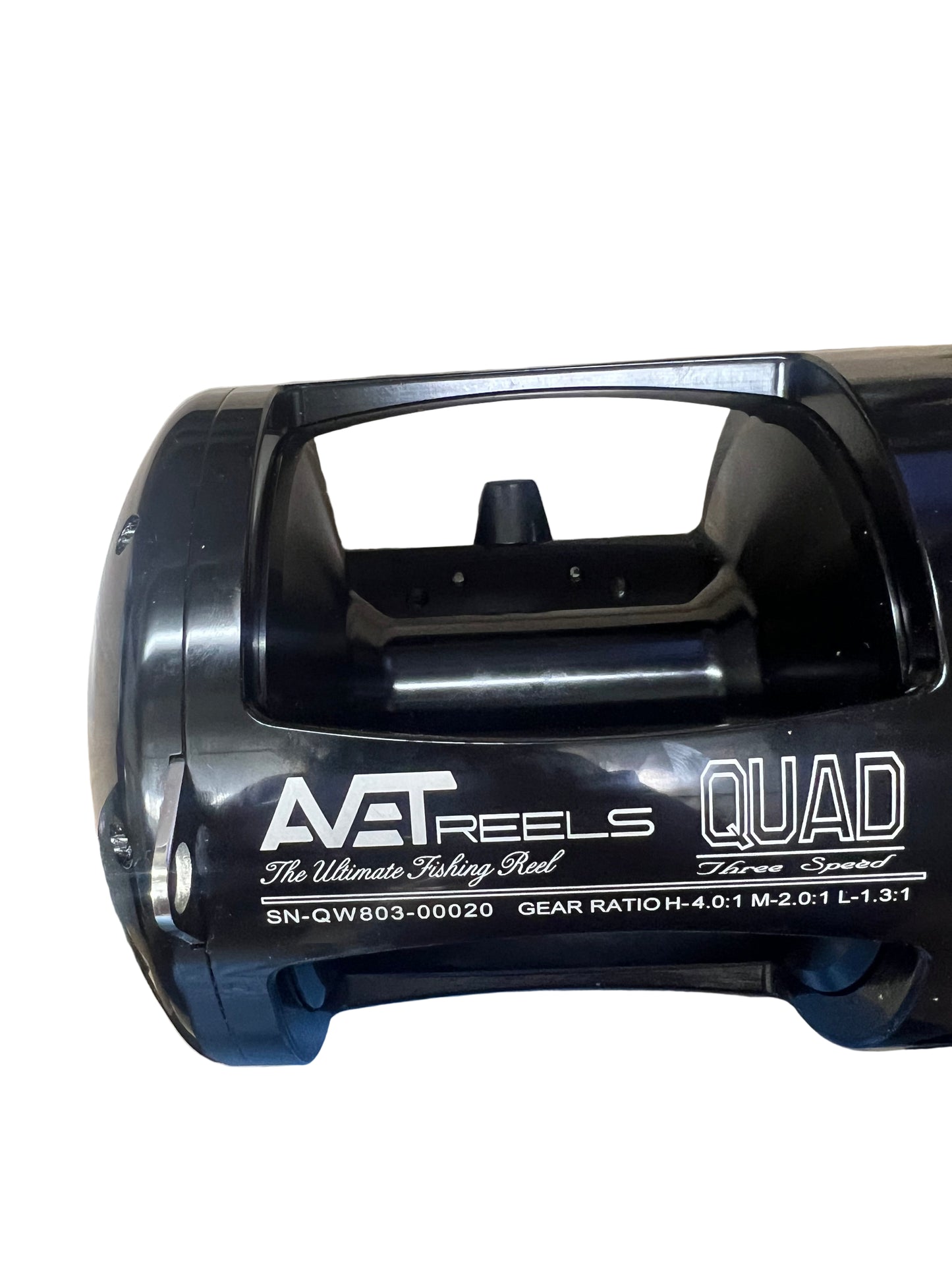 Avet T-RX W80/3 Quad 3 Speed Reel Black