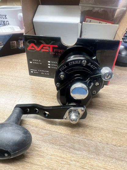 Avet Reels SX5.3 LH Black Lefty Left Hand