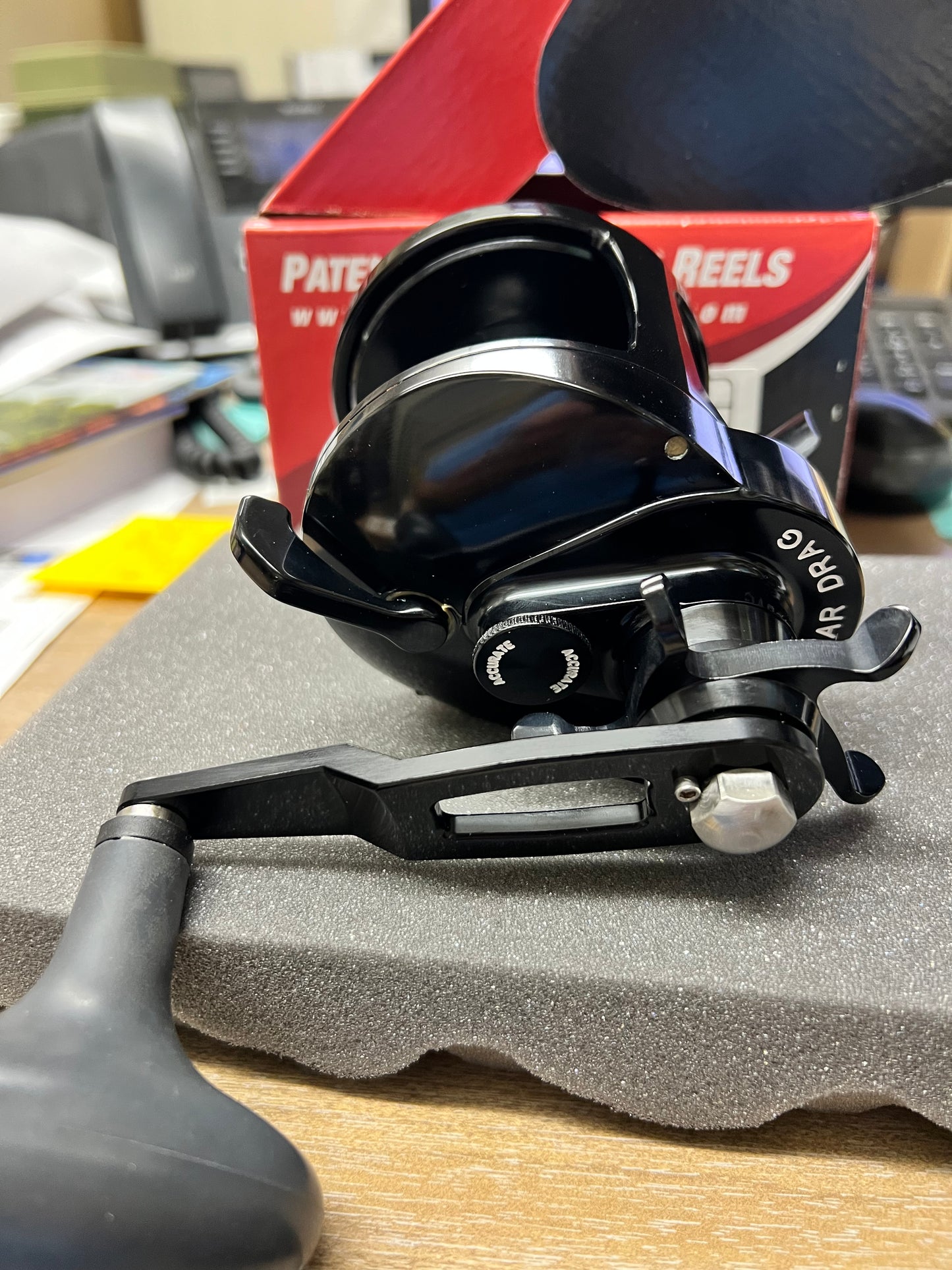 Accurate Tern 2 TXD-600X-B 600 Star Drag Reel Black