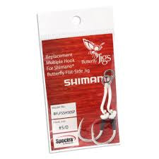Shimano BFLFSSH90SP-9/0 Butterfly Flat Side Jig Hook 9/0