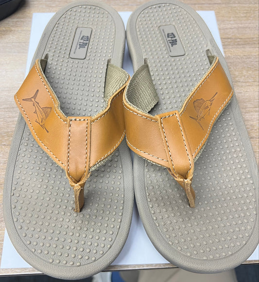 Zep-Pro Sandals Sailfish Leather Strap – Made in USA