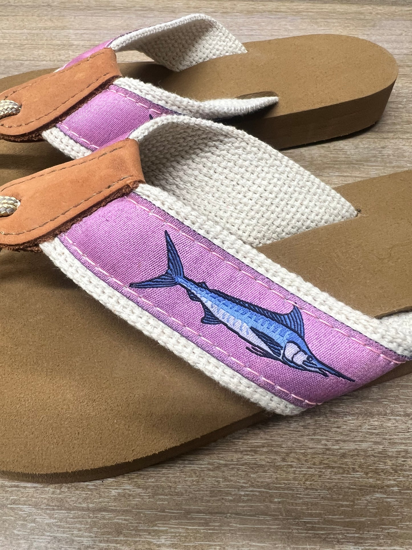 Zep-Pro Women's Made in USA Zeppro Sandal Pink Marlin Size 5