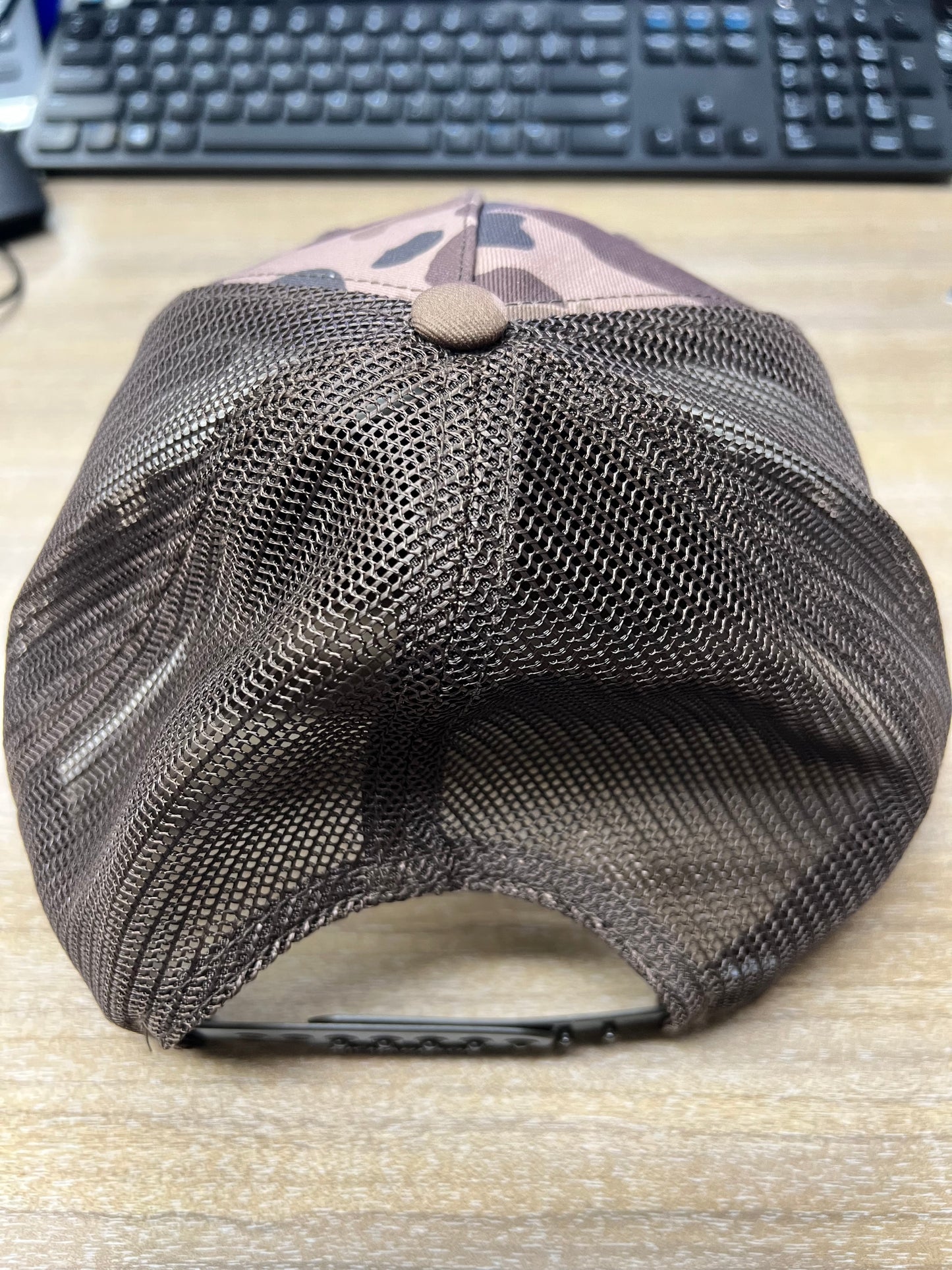 Zep-Pro Richardson Hat Old School BrownCamo Leather Patch Snook