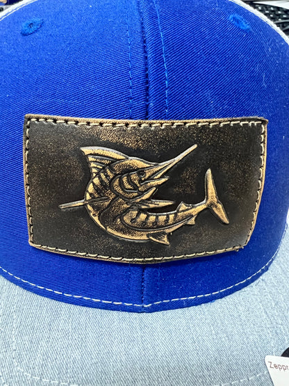 Zep-Pro Leather Embossed Patch Richardson Hat.