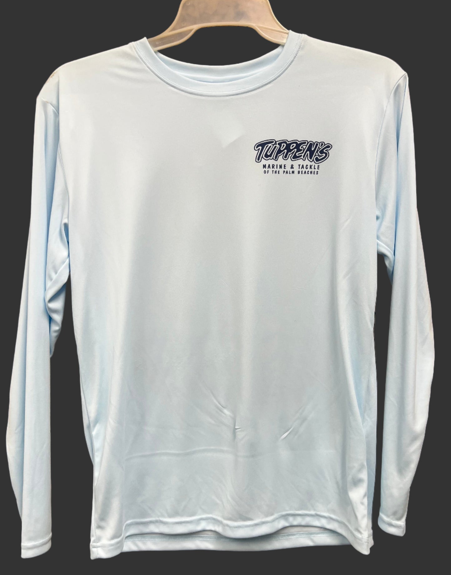 Tuppen's Sailfish Artic Blue Performance Long Sleeve T-Shirt SPF 50