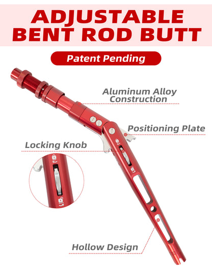 Bluewing Adjustable Bent Rod Butt #2 Long