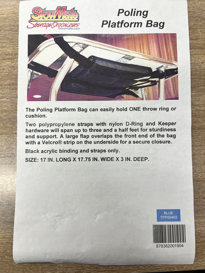 Stowmate Poling Under Platform Storage T-Bag