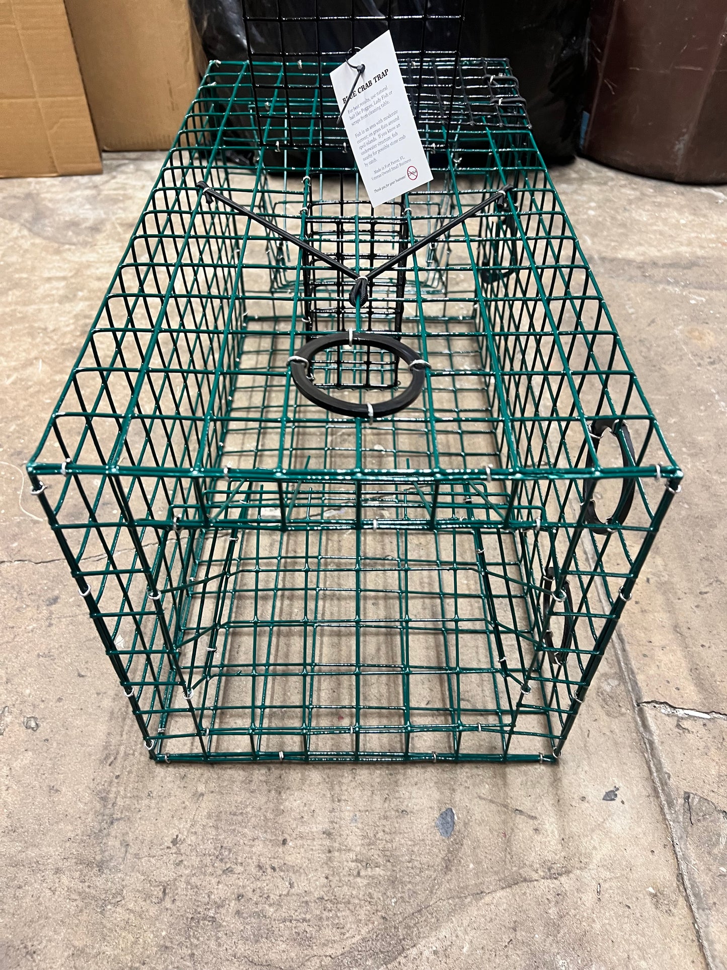 Rob's Reel Baits Quarter 1/4 Crab Trap 24" x 12" x 12"