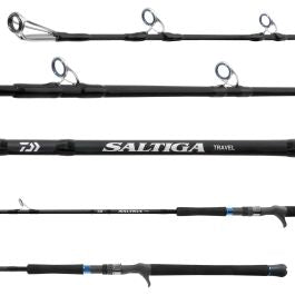 Daiwa SATR743MB Saltiga Saltwater Travel Casting Rod 3-Piece 7' 30-50lb
