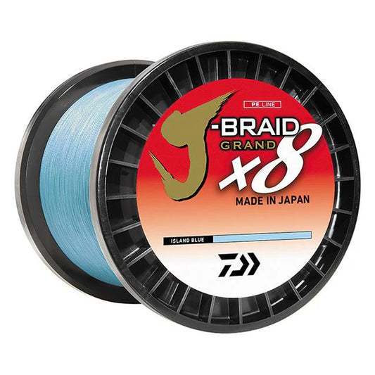 Daiwa J-Braid x8 Grand Braided Line - 20 lb. - 3000 yd. - Island Blue