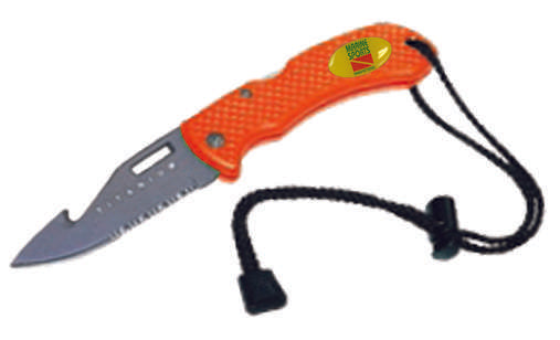 Marine Sports Folding Knives Titanium 3 1/2"