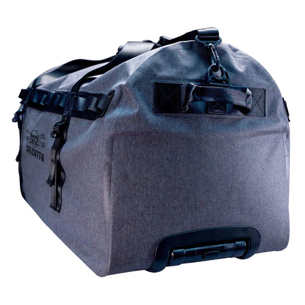 Calcutta Traveler Rolling Gear Bag, Gray Heather, Waterproof, 29" x 15" x 16".