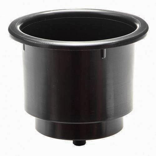 T-H Marine Large Cup Holder 1-Cup - Black.