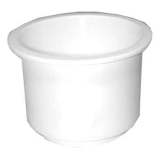 T-H Marine Large Cup Holder 1-Cup - White.