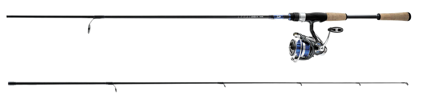 Daiwa LEGLT25G662M Legalis LT FW Spinning Combo 2-Piece 6'6" 6-14lb