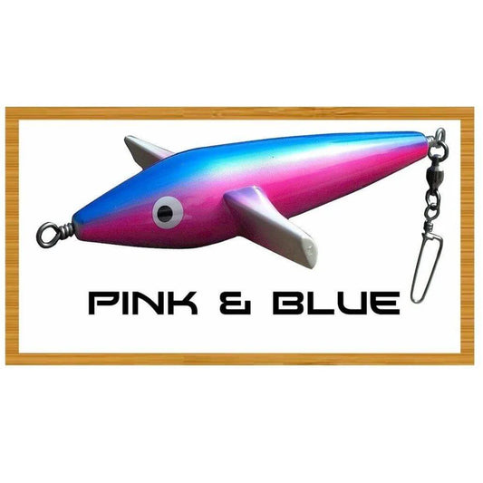 Bird 5" Pink/Blue Wired Plastic