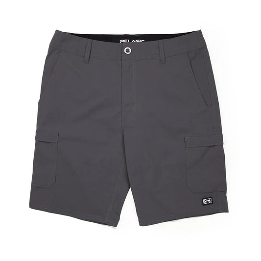 Pelagic Madeira Cargo Hybrid Shorts 20" Graphite Grey