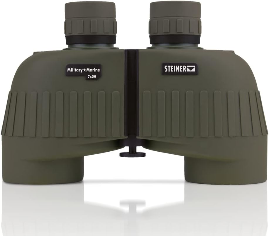 Steiner Optics Military Marine Series 7X50 Green Binoculars - 2038 Free Shipping