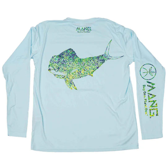 Mahi MANG® Men's Long Sleeve Artic Blue