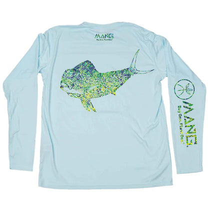 Mahi MANG® Men's Long Sleeve Artic Blue