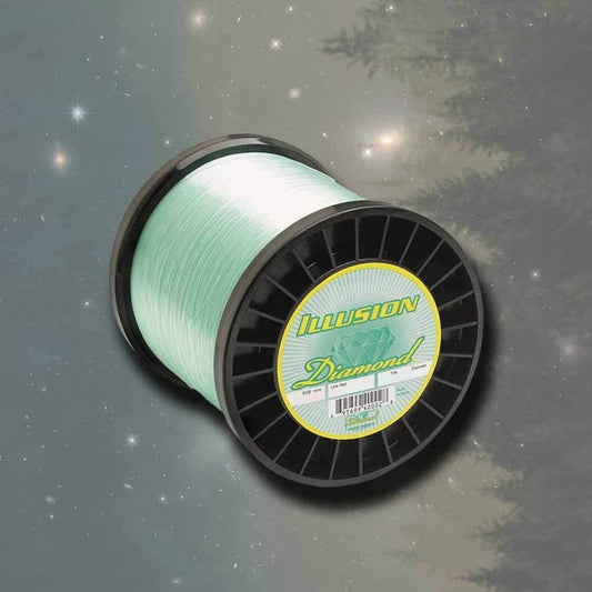 Diamond Illusion Co-Polymer Monofilament Line - 1 lb. Spool - 16 lb. - 4050 yd. - Mystic Green