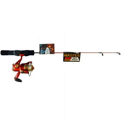 Master Fishing Roddy Hunter Light LED Combo Mini Spin 2' 1-Piece Asst Colors.