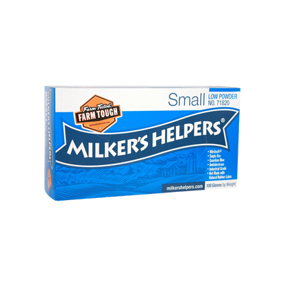 Milker's Helpers Industrial Grade Nitrile Gloves "Low Powder'