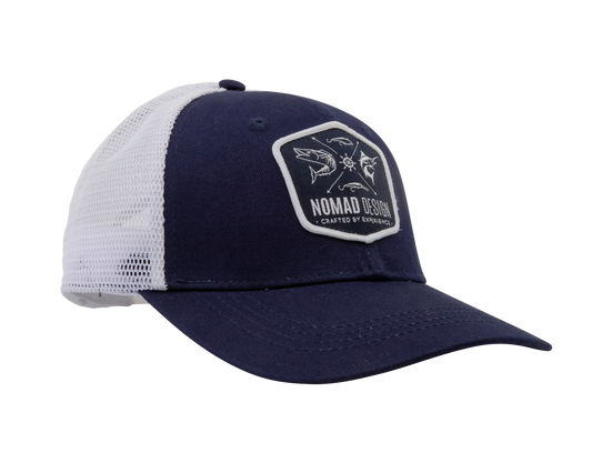 Nomad Design Hat Wayfarer Navy/White