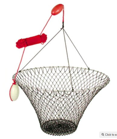 Promar 32" Deluxe Hoop Net Rigged w/2-Floats & 100' Rope