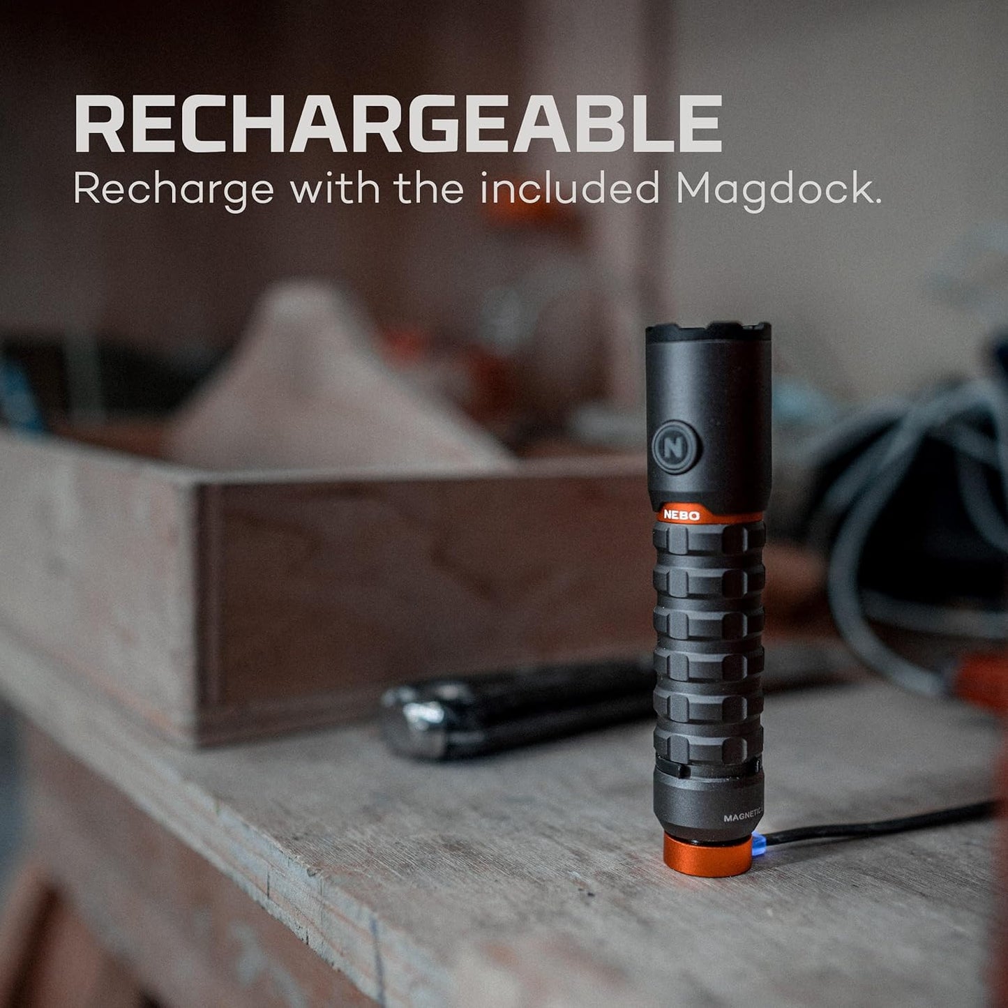 NEBO Torchy 2K Rechargeable Flashlight.