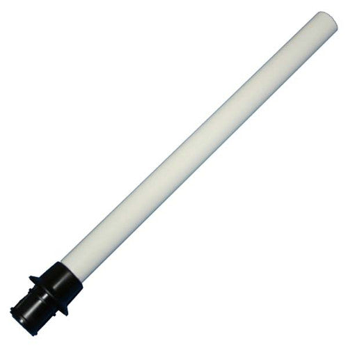 Overflow Drain Tube - Straight for 1-1/8" - 1-1/4" Thru Hulls,12" Inch - White.