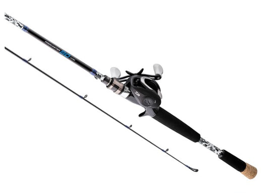 Daiwa 7' 3" ProCaster 80 Baitcasting Rod / Reel Combo.