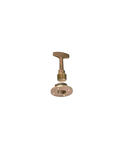 Perko 0266DP0PLB Cast Bronze Garboard T Handle Drain Plug