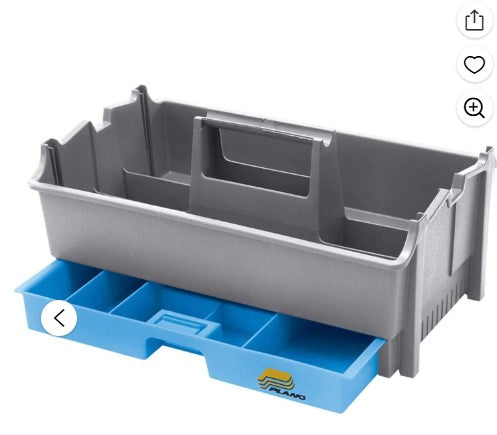 Plano Marine Tote Gray / Blue Toolbox