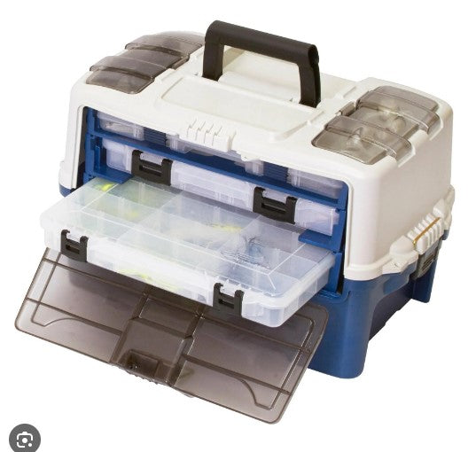 Plano Hybrid Hip 3-Stowaway® 3700 Tackle Box Utility 3-Tray.