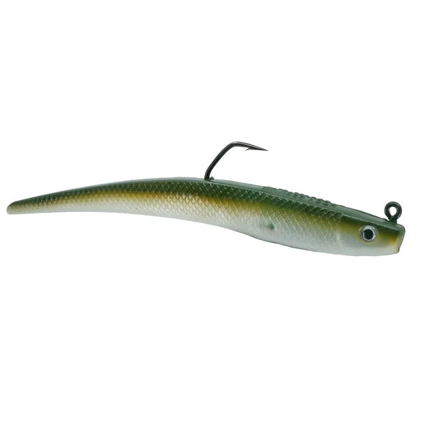 Protail: 7.5" Eel Olive Silver 2.25oz