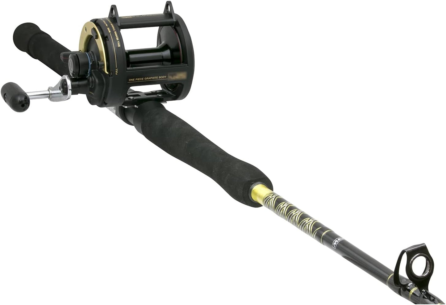 Shimano TLD 20 Conventional Reel Combo, 6' H Rod 1 Piece TLD20. (PTLD20SBWC60H)