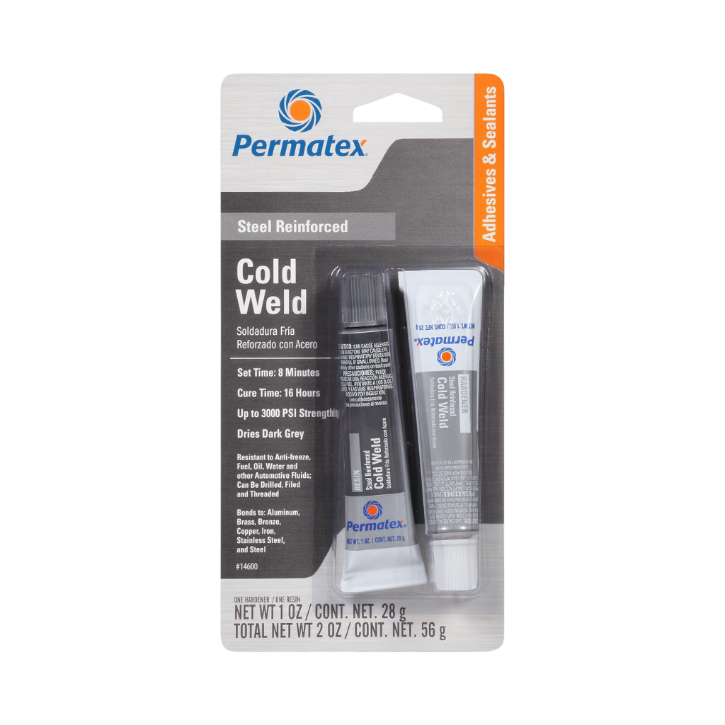 Permatex Cold Weld Bonding Compound 1 Ounce - Clear