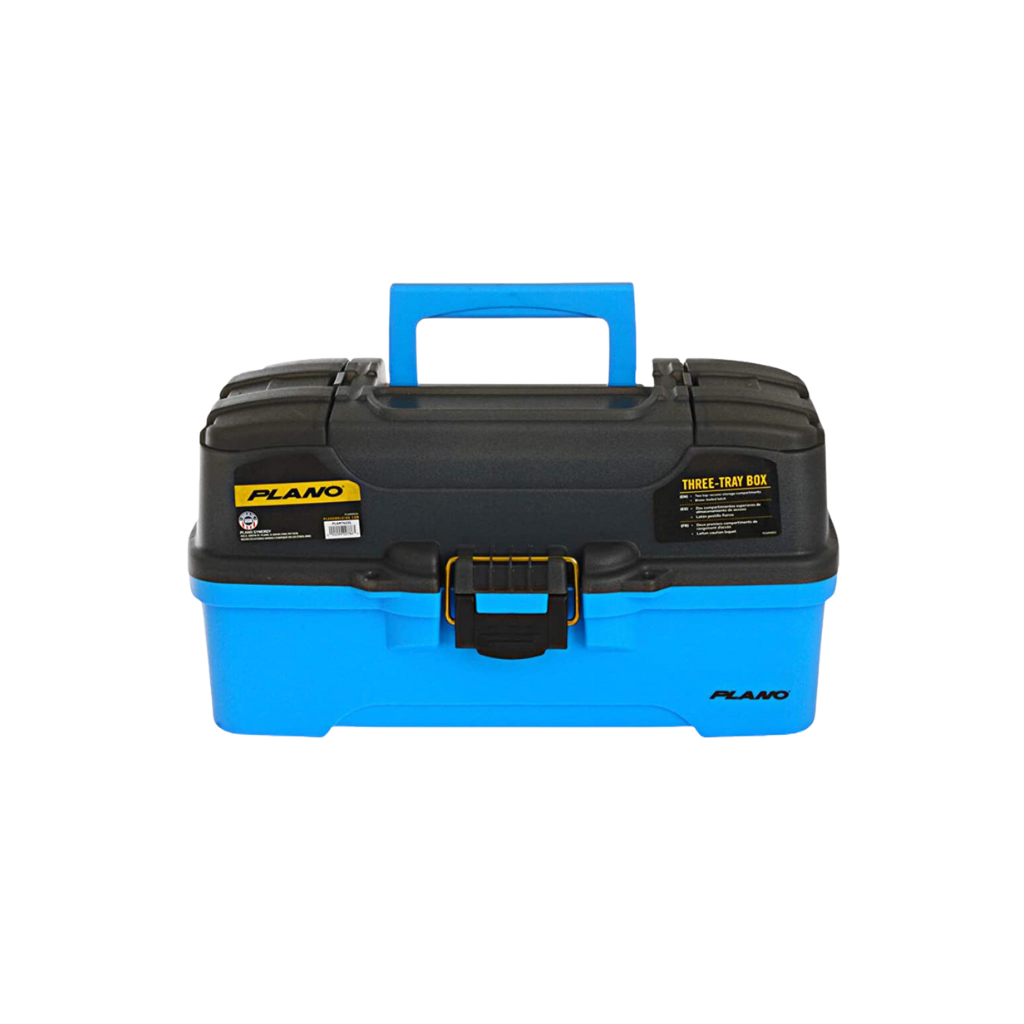 Plano 3-Tray Tackle Box w/Dual Top Access - Smoke Bright Blue