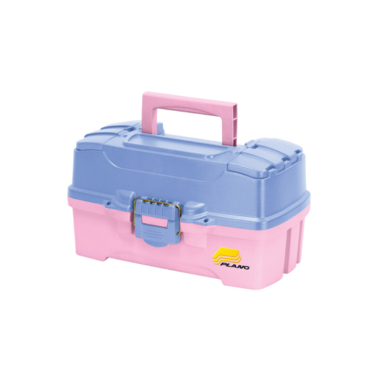 Plano 2 Tray Tackle Box Periwinkle/Pink