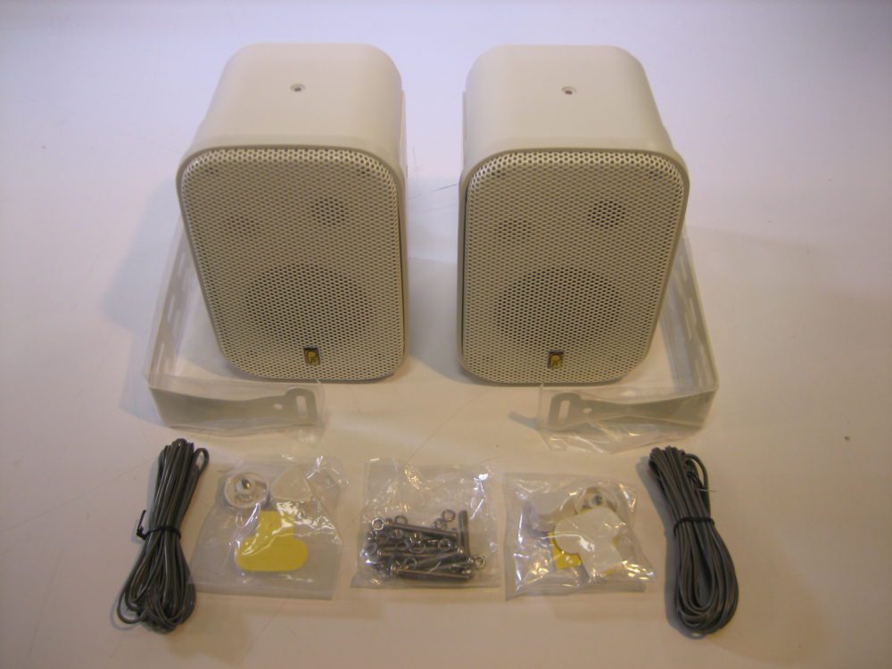 Poly Planar Sub Compact Box Speakers