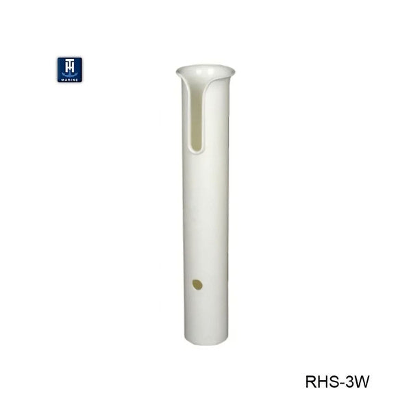 T-H Marine Rod Holder - Rocket Launcher - Molded on Standoffs - White.