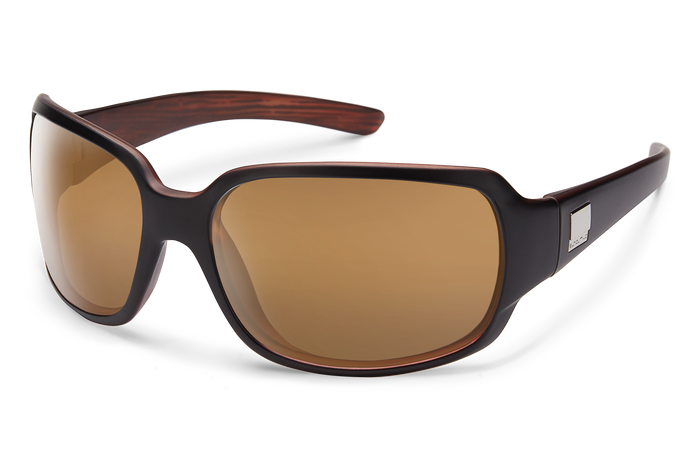 Suncloud Cookie Matte Black / Polar Sienna Mirror Sunglasses