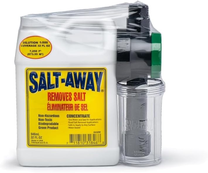 Salt-Away Concentrate Kit with Mixing Unit - 32 Ounce.