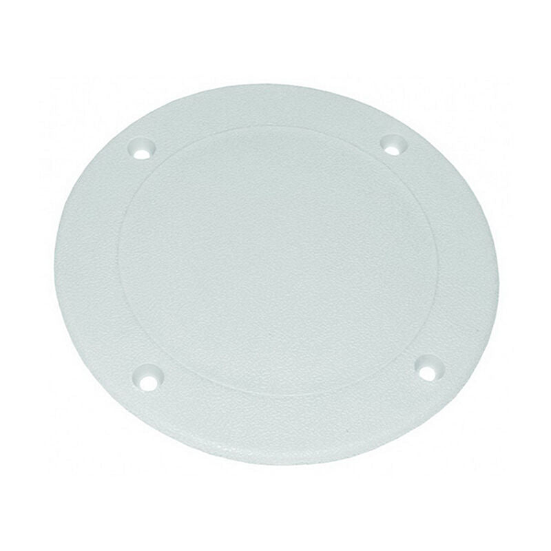 T-H Marine Screw Down Deck Plate - 5 5/8" - White