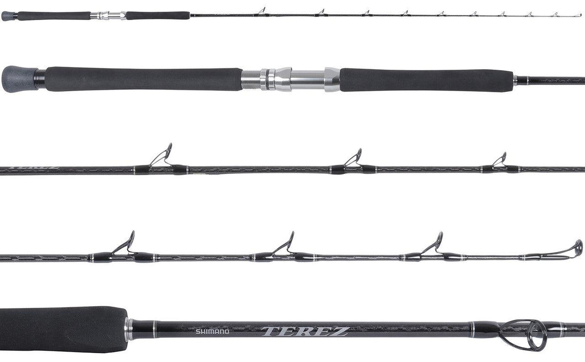 Shimano Terez TZCR72XH Casting Rail Fishing Rod 7'2" 100-150lb.