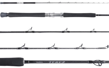 Shimano Terez TZCR72XH Casting Rail Fishing Rod 7'2" 100-150lb.