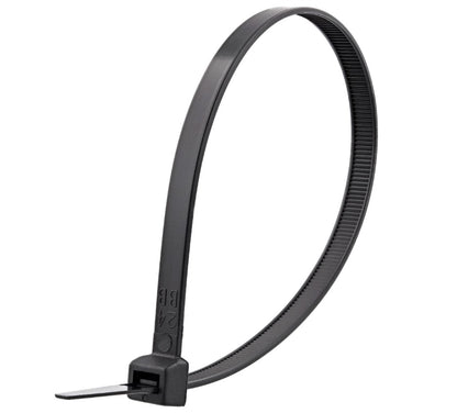 Shoreline Marine SL51050 Nylon Wire &amp; Cable Zip Ties 11" 100 Pack, Black.